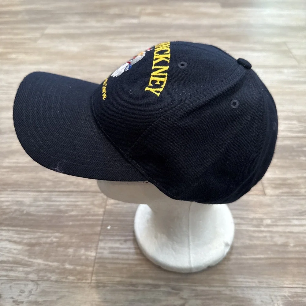 The Corps USS PINCKNEY DDG‎ 91 Logo Blue Baseball Cap Hat One Size